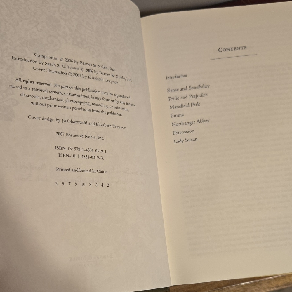 Jane Austen Seven Novels Hardcover - Picture 2 of 4